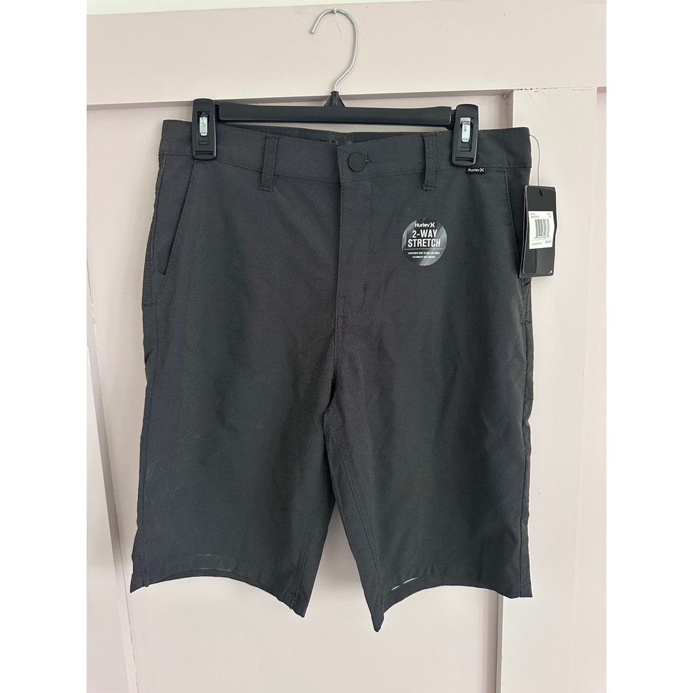 Hurley‎ Boys H2O-Dri 2-Way Stretch Regular Fit Shorts Black Size 20 981307-023